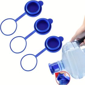 Professional Water Cooler Cap Set - 3-Piece Leakproof Replacement Lids for 3/5 Gallon Jugs (Fits Most 55mm Bottle Necks)